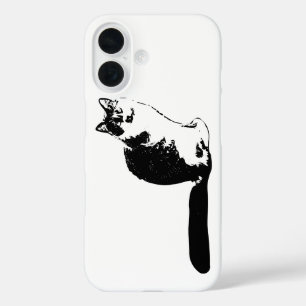 Coque iphone de chats modernes à long rayon