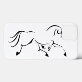 Coque iphone de cheval (Verso (horizontal))