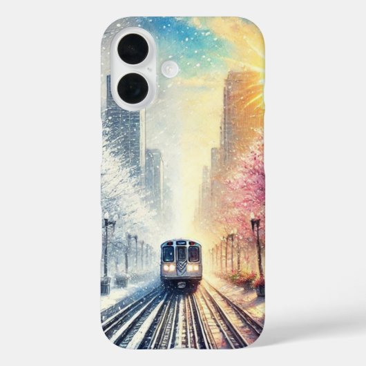 Coque iphone de Chicago Seasons (Verso)