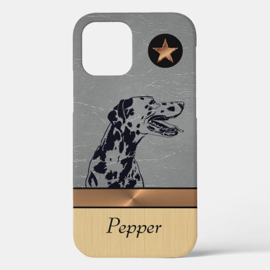 Coque iphone de chien Dalmatien magnifique personn (Verso)