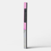 Coque iphone de chien Dalmatien rose Abstrait (Verso / Gauche)