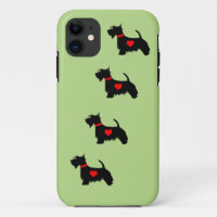 Coque iphone de chien de Scottie