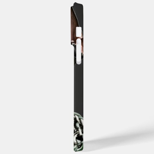 Coque iphone de chien - Dobermann (Verso / Gauche)