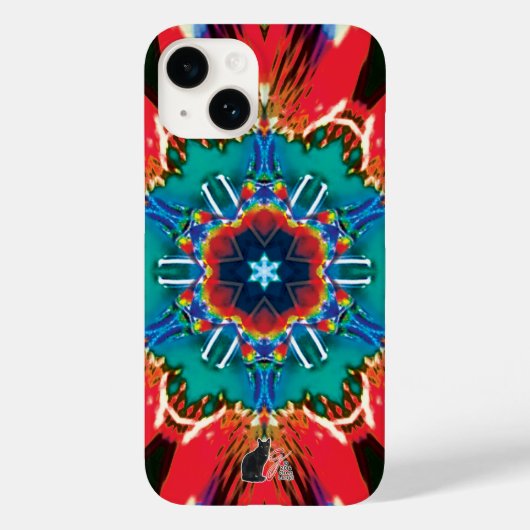 Coque iphone de Cinnamon Kaleidoscope (Verso)