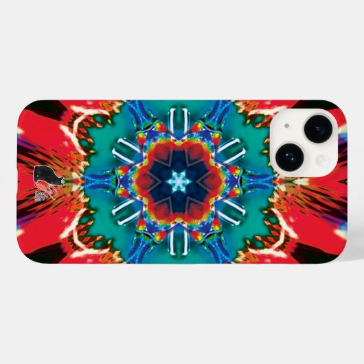 Coque iphone de Cinnamon Kaleidoscope (Verso (horizontal))