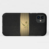 coque iphone de clef de basse (Dos (Horizontal))