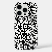 Coque iphone de code QR personnalisé (Verso)