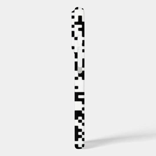 Coque iphone de code QR personnalisé (Verso / Gauche)