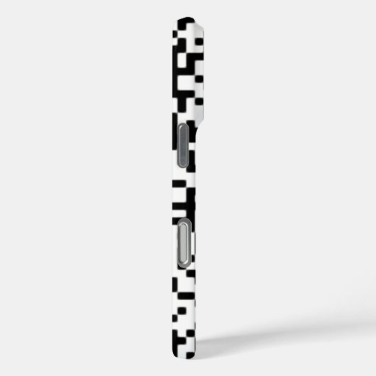 Coque iphone de code QR personnalisé (Verso / Droite)