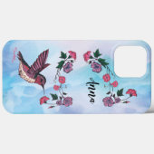 Coque iphone de colibri (Verso (horizontal))