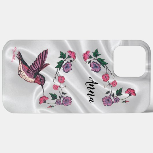 Coque iphone de colibri (Verso (horizontal))