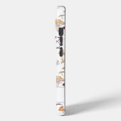 Coque iphone de colibri floral - cadeau de la fête (Verso / Gauche)