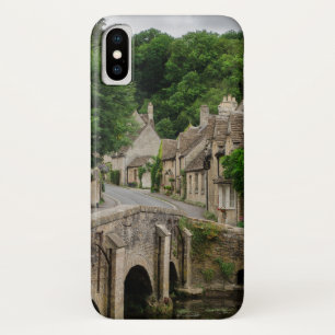 Coque iphone de Combe de château de ville de