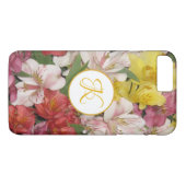 Coque iphone de conception de bouquet floral de (Dos (Horizontal))