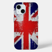 Coque iphone de conception du drapeau britannique, (Verso)