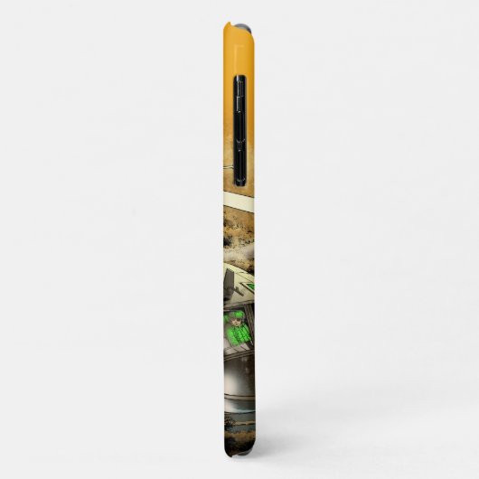 Coque iphone de conception du journal vietnamien V (Dos/Gauche)