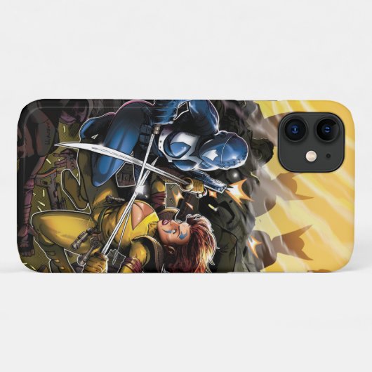 Coque iphone de conception V1 (Dos (Horizontal))