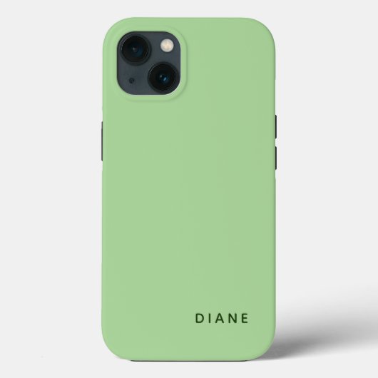 Coque iphone de Coque de lime légère personnalisé (Verso)