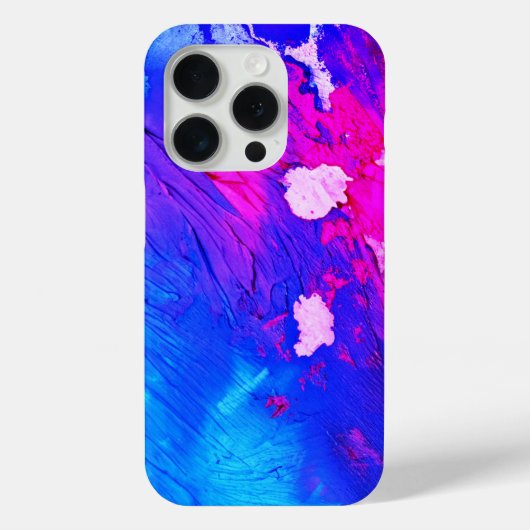 Coque iphone de Coque-Mate Neon Blue Bubblegum (Verso)