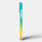 Coque iphone de couleur vive dégradé (Verso / Gauche)