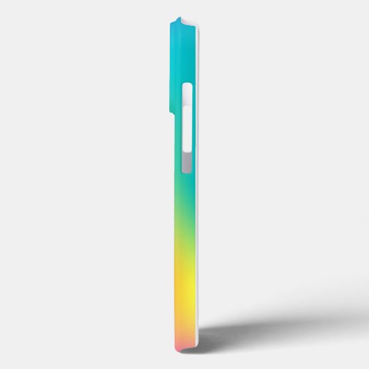 Coque iphone de couleur vive dégradé (Verso / Gauche)
