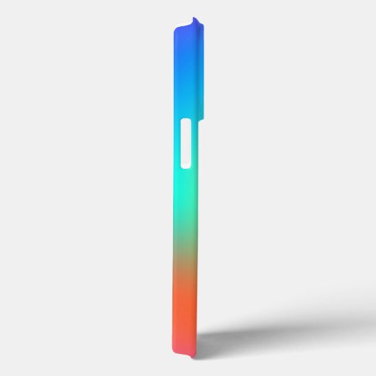 Coque iphone de couleur vive dégradé (Verso / Droite)