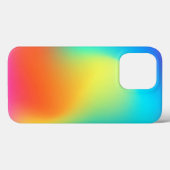 Coque iphone de couleur vive dégradé (Verso (horizontal))
