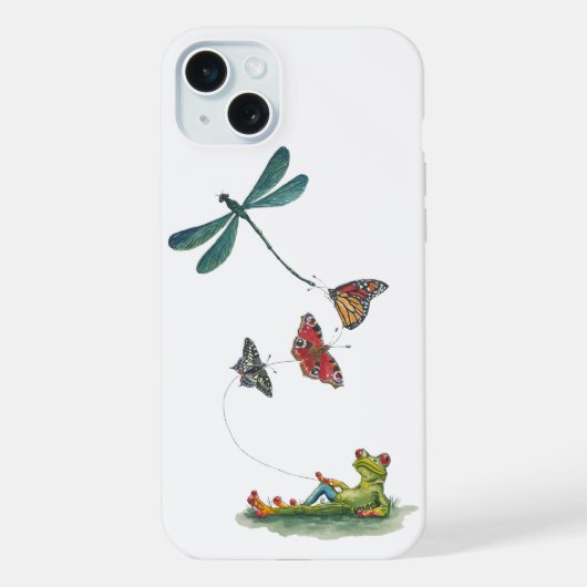 Coque iphone de déplacement de printemps (Verso)