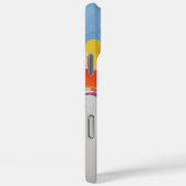 Coque iphone de design coloré Lily et Blossom (Verso / Droite)