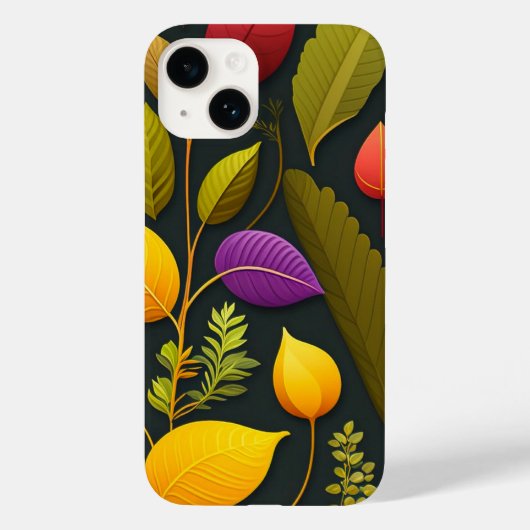 Coque iphone de design Herbes (Verso)