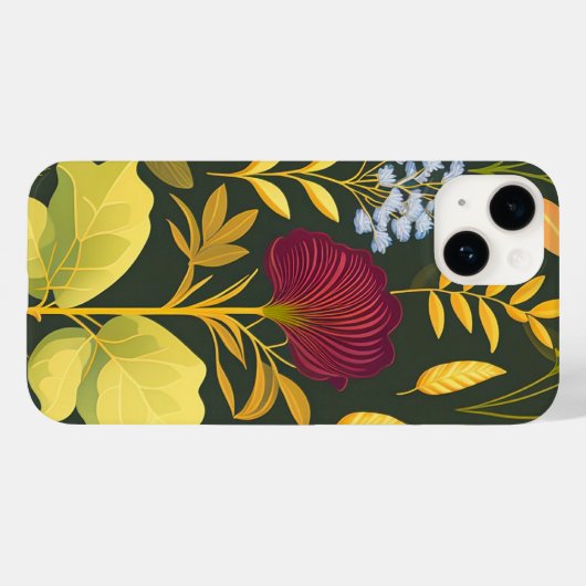 Coque iphone de design Herbes (Verso (horizontal))