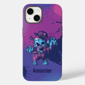 Coque iphone de dessin de caractères Zombie (Verso)