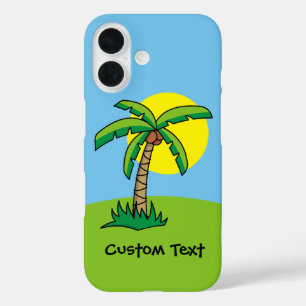 Coque iphone de dessin de palmier