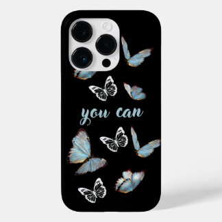 Coque iphone de devis de changement positif pour l