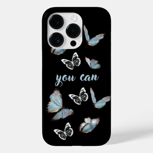 Coque iphone de devis de changement positif pour l (Verso)