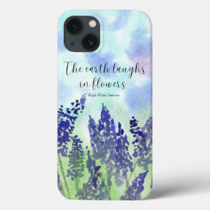Coque iphone de devis de fleurs