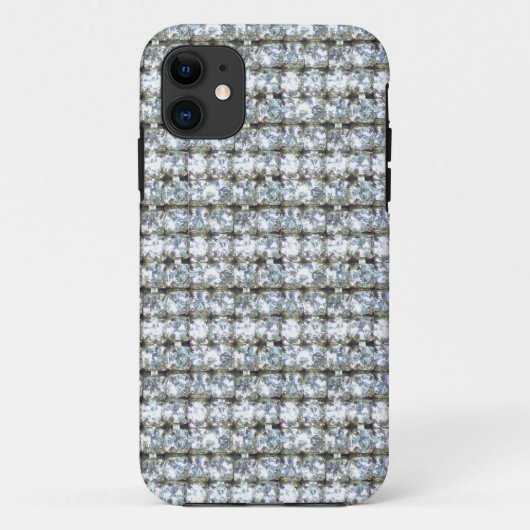 Coque iphone de diamant de Faux (Dos)