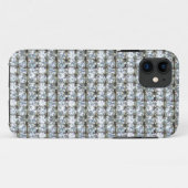 Coque iphone de diamant de Faux (Dos (Horizontal))