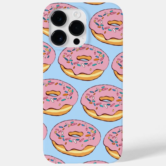 Coque iphone de donuts amusants (Verso)