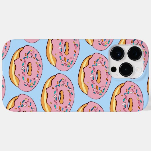 Coque iphone de donuts amusants (Verso (horizontal))