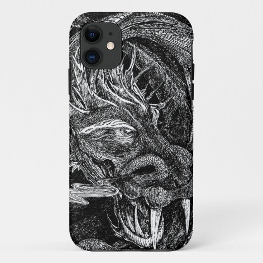 Coque iphone de dragon (Dos)