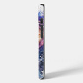 Coque iphone de dragon aquarelle (Verso / Gauche)