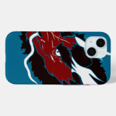 Coque iphone de dragon chinois (Verso (horizontal))