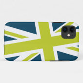 Coque iphone de drapeau des syndicats (Dos (Horizontal))