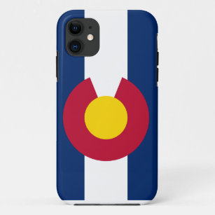 Coque iphone de drapeau du Colorado