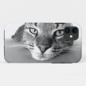 Coque iphone de fermeture tabby cat (Dos (Horizontal))