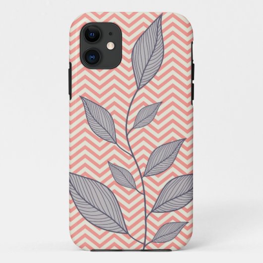 coque iphone de feuilles (Dos)