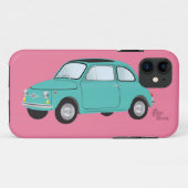 Coque iphone de Fiat 500 (Dos (Horizontal))