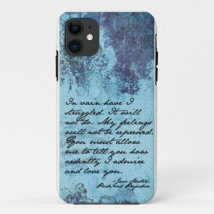 Coque iphone de fierté et de préjudice