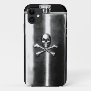 Coque iphone de flacon de pirate